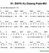 Chord Lagu Bapaku Yang Baik Sangat Kucinta